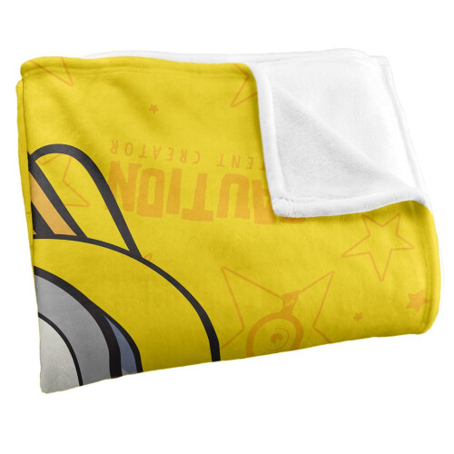 Minions James Caution Content Creator Blanket 2