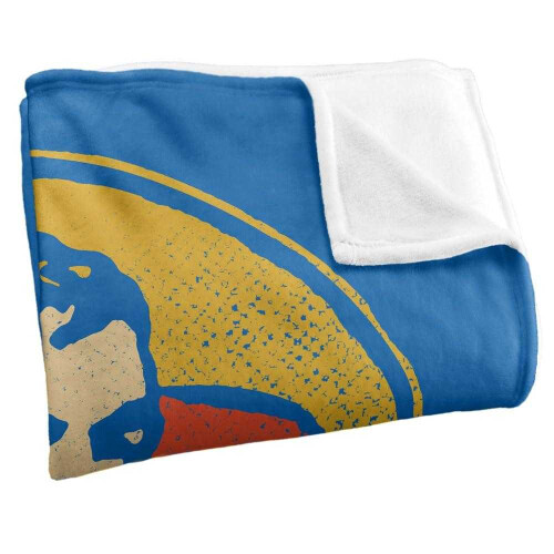 Superman (152cm x 127cm, Multicoloured) Superman Superman Circle Soft Touch Blanket 2