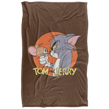 (147cm x 91cm, Multicoloured) Tom And Jerry Soft Touch Blanket