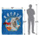 Superman (147cm x 91cm, Multicoloured) Superman Krypto 2025 Sky Blanket 4