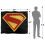 Superman (152cm x 127cm, Multicoloured) Superman 2025 Logo Blanket 4