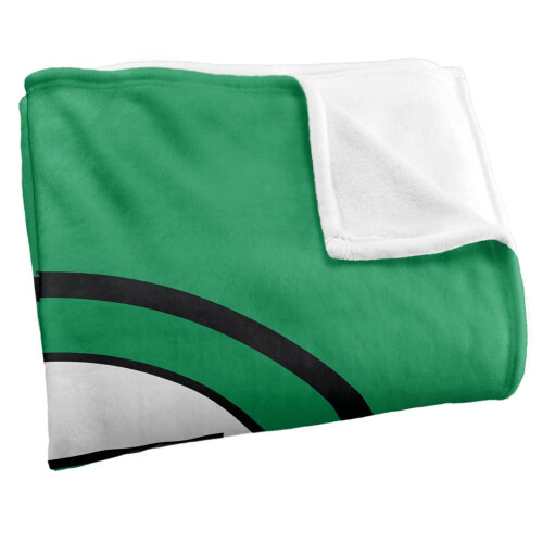 (147cm x 91cm, Green) Green Lantern Large Logo Soft Touch Blanket 2