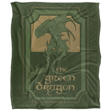 Lord Of The Rings The Green Dragon Tavern Blanket