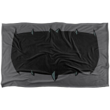 (147cm x 91cm, Multicoloured) Batman Absolute Logo Blanket