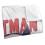 Batman (147cm x 91cm, White) Batman Crayon Soft Touch Blanket 3
