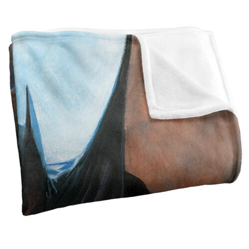 Batman (147cm x 91cm, Multicoloured) Batman Action Pose Polyester Soft Touch Blanket 2