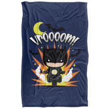 Batman 2022 Vroom Batcycle Blanket