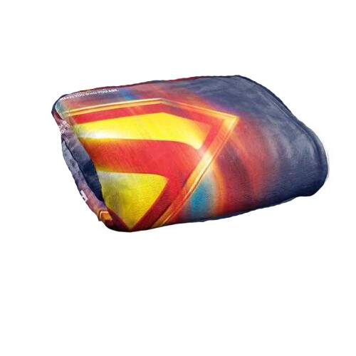 Superman (152cm x 127cm, Multicoloured) Superman 2025 Glowing Shield Choices Soft Touch Blanket 1