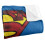 Superman (147cm x 91cm, Multicoloured) Superman Shield Soft Touch Blanket 3