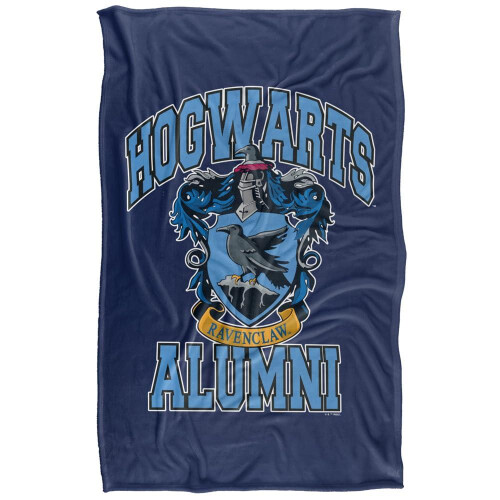 Harry Potter (152cm x 127cm, Multicoloured) Harry Potter Hogwarts Alumni Ravenclaw Throw