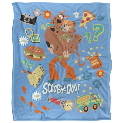 Scooby Doo Scooby Doo Food Soft Touch Blanket