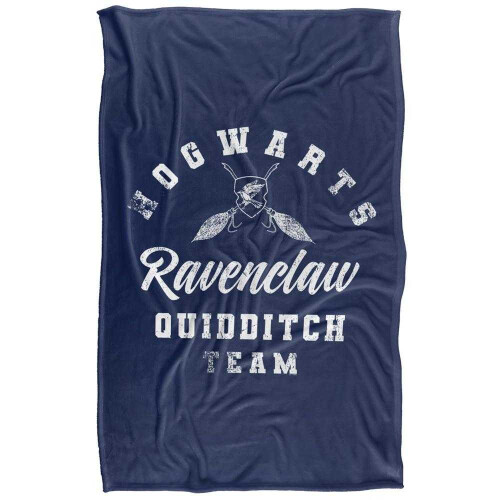 Harry Potter (147cm x 91cm, Multicoloured) Harry Potter Ravenclaw Quidditch Blanket