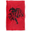 Batman (147cm x 91cm, Red/Black) Batman Running Supersoft Blanket 1