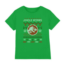 Jurassic World Childrens/Kids Jingle Roars Christmas T-Shirt