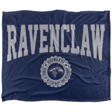 (147cm x 91cm, Multicoloured) Harry Potter Ravenclaw Emblem Soft Touch Blanket