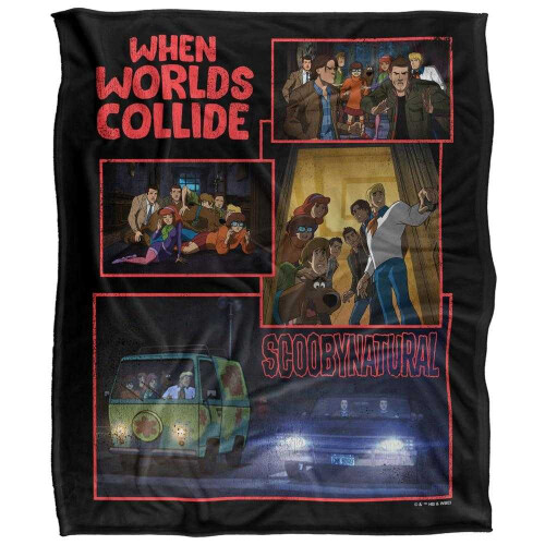 Scooby Doo Scooby Doo When Worlds Collide Blanket