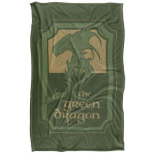 Lord Of The Rings The Green Dragon Tavern Soft Touch Blanket