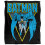 Batman (152cm x 127cm, Multicoloured) Batman Leaping Over Gotham Soft Touch Blanket 1