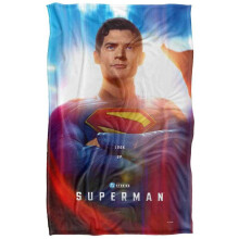 (152cm x 127cm, Multicoloured) Superman Look Up Poster Blanket