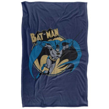 (147cm x 91cm, Blue) Batman Through The Night Blanket