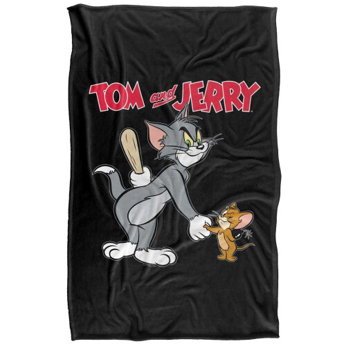 TOM AND JERRY (152cm x 127cm, Multicoloured) Tom And Jerry Prepared Soft Touch Blanket