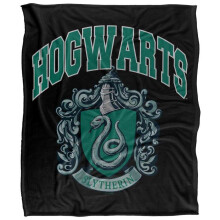 Harry Potter Hogwarts Slytherin Soft Touch Blanket