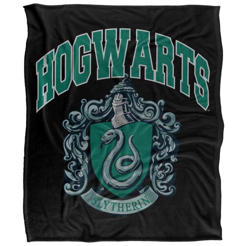 Harry Potter Harry Potter Hogwarts Slytherin Soft Touch Blanket