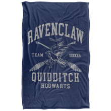 (152cm x 127cm, Navy) Harry Potter Quidditch Ravenclaw Blanket