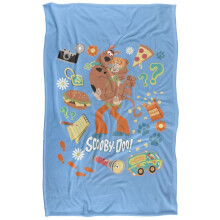 Scooby Doo Food Soft Touch Blanket