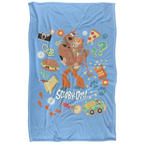Scooby Doo Scooby Doo Food Soft Touch Blanket