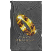 Lord Of The Rings One Ring To Rule Them All Blanket