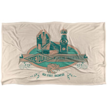 (152cm x 127cm, White) Harry Potter Honeydukes Blanket
