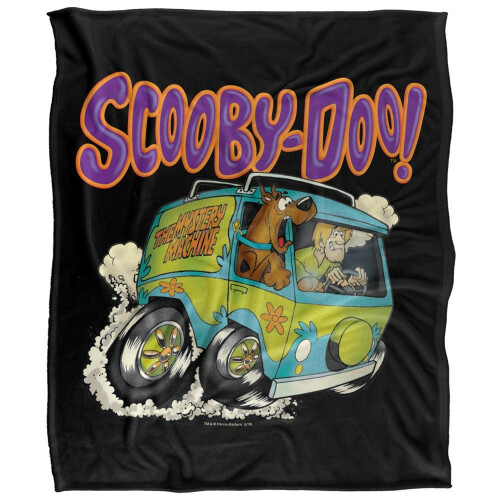 Scooby Doo (152cm x 127cm, Multicoloured) Scooby Doo Fink Blanket