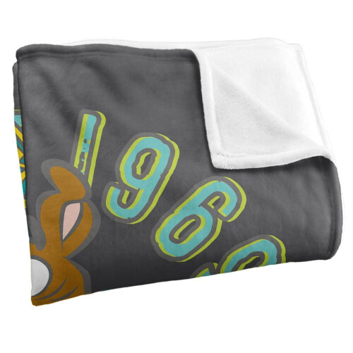 Scooby Doo (152cm x 127cm, Multicoloured) Scooby Doo Since 1969 Soft Touch Blanket 2