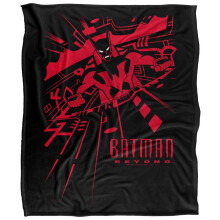 (147cm x 91cm, Multicoloured) Batman Beyond At The Controls Soft Touch Blanket
