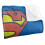 Superman (152cm x 127cm, Multicoloured) Superman Retro Logo Distressed Blanket 3