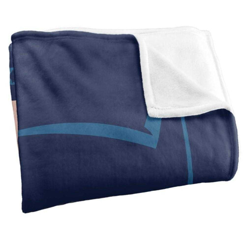 Batman (152cm x 127cm, Navy) Batman Large Face Blanket 2