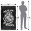 Harry Potter (152cm x 127cm, Black) Harry Potter Take Me Back Spray Blanket 6