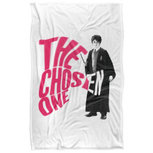(152cm x 127cm, Multicoloured) Harry Potter The Chosen One Soft Touch Blanket