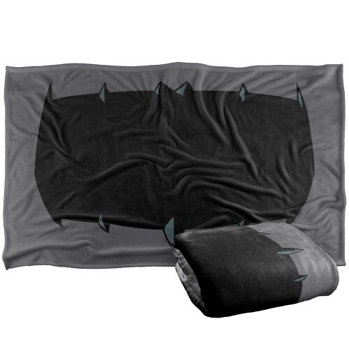 Batman (152cm x 127cm, Multicoloured) Batman Absolute Logo Blanket 1