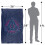 Harry Potter (147cm x 91cm, Multicoloured) Harry Potter Deathly Hallows Tech Blanket 4