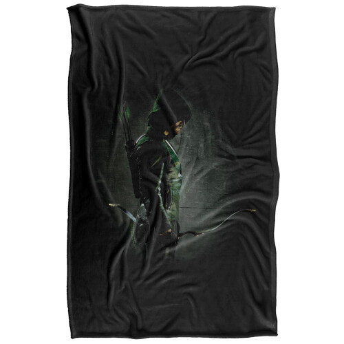 Arrow (147cm x 91cm, Multicoloured) Arrow In The Shadows Soft Touch Blanket