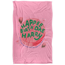 (147cm x 91cm, Multicoloured) Harry Potter Happee Birthdae Blanket