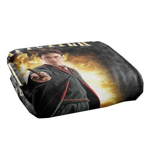 Harry Potter (152cm x 127cm, Multicoloured) Harry Potter Poster 90s Blanket 1