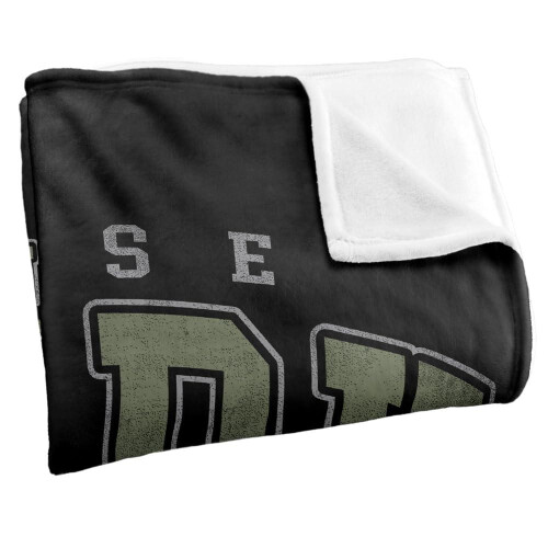 Game of Thrones (147cm x 91cm, Multicoloured) Game Of Thrones House Stark Varsity Polyester Blanket 2