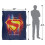 Superman (147cm x 91cm, Multicoloured) Superman 2025 Glowing Shield Choices Soft Touch Blanket 4
