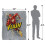(147cm x 91cm, Grey/Red/Yellow) The Flash Bolt Run Blanket 6