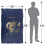 Harry Potter (147cm x 91cm, Multicoloured) Harry Potter Learning, Wit, Wisdom Ravenclaw Blanket 4