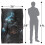 Batman (127cm x 152cm, Multicoloured) Batman Classic Silhouette Blanket 4