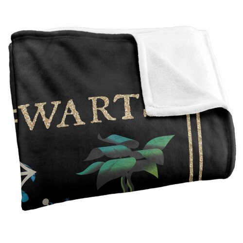 Harry Potter (152cm x 127cm, Multicoloured) Harry Potter Blanket 1